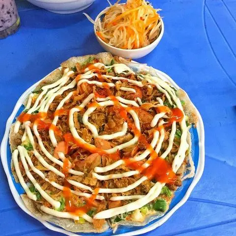 Hình ảnh Bánh tráng nướng phô mai Đầu Bò 