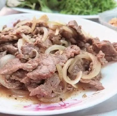 Hình ảnh Bò xào hành tây