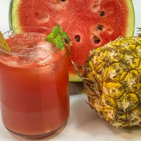Hình ảnh Nước ép dưa hấu mix thơm