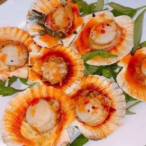 Hình ảnh Sò điệp nướng muối ớt