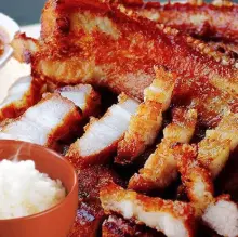 Hình ảnh Ba rọi chiên giòn
