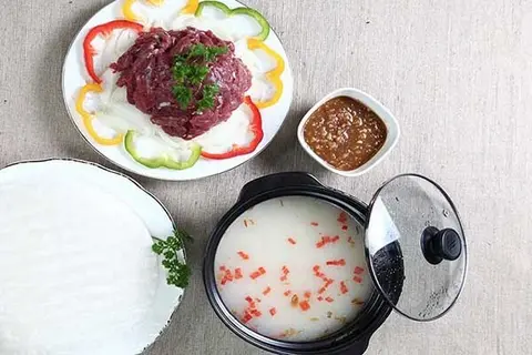 Hình ảnh Bò nhúng mẻ