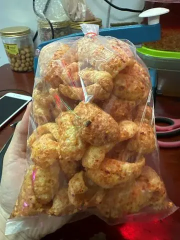 Hình ảnh Da heo muối tỏi