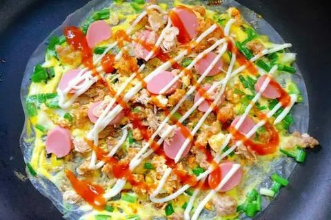 Hình ảnh Bánh tráng nướng thập cẩm đặc biệt