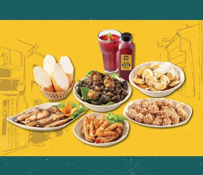 Hình ảnh Combo Chiến Hữu - 4 người