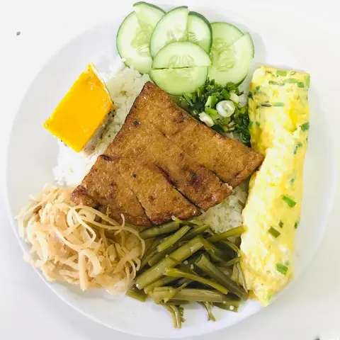 Hình ảnh Chả cá trứng chiên bì chả