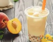 Hình ảnh Trà sữa trân châu hương đào