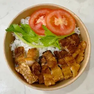 Hình ảnh Thố ba chỉ chiên giòn