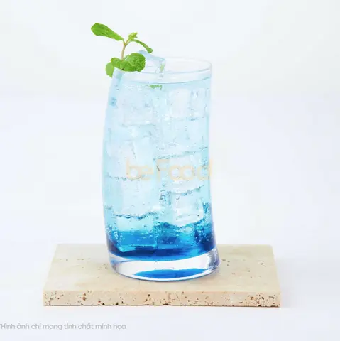 Hình ảnh Soda blue - trân châu trắng