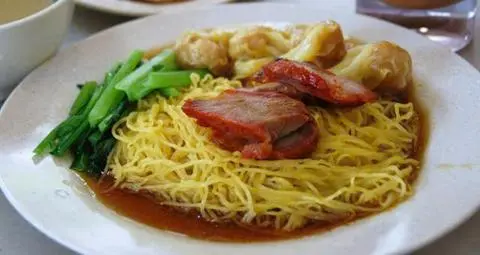 Hình ảnh Mì hoành thánh xá xíu