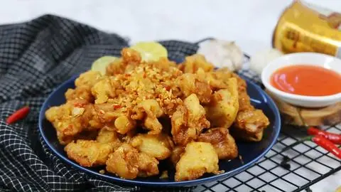 Hình ảnh Sụn gà chiên giòn