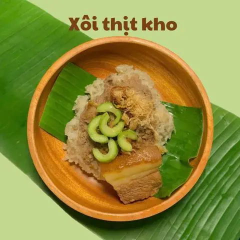 Hình ảnh Xôi thịt kho