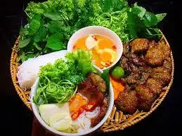 Hình ảnh Bún chả Hà Nội đầy đủ
