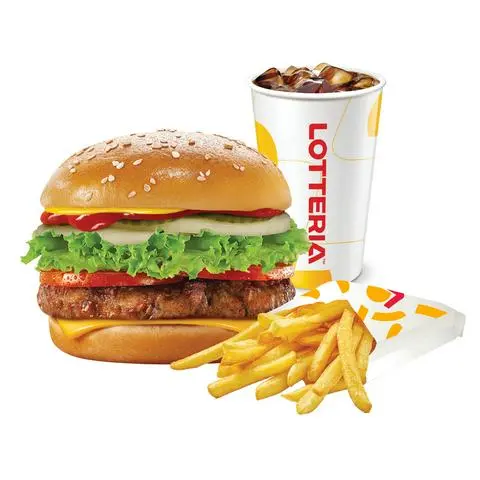 Hình ảnh Combo Burger Phô Mai
