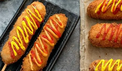 Hình ảnh Hotdog xúc xích phô mai