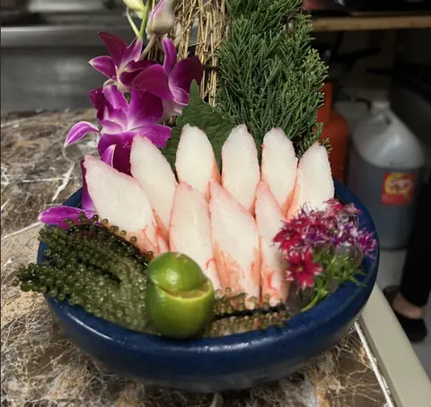 Hình ảnh Sashimi Thanh Cua