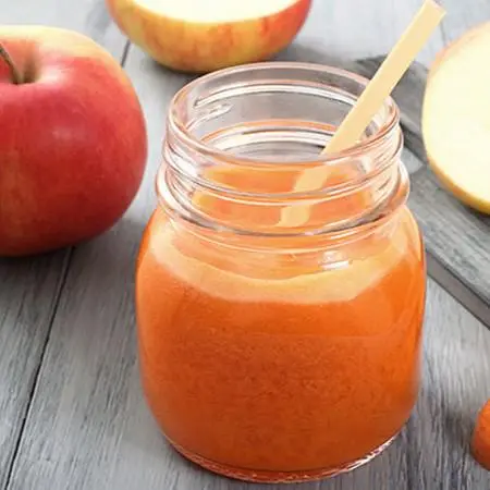 Hình ảnh Nước ép táo mix cà rốt