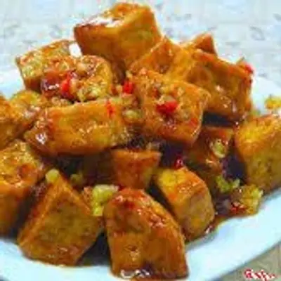 Hình ảnh Đâu Hủ Sốt Dầu Hào - Không Cơm