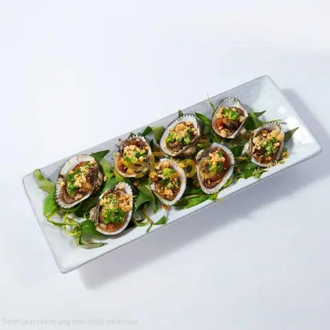 Hình ảnh Sò lông mỡ hành