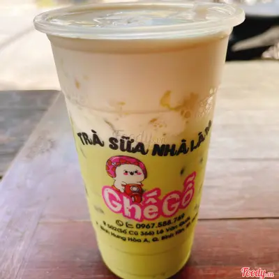 Hình ảnh Trà Sữa Thái Xanh Kem Mặn