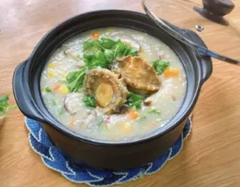 Hình ảnh Cháo bào ngư hầm nấm đông cô