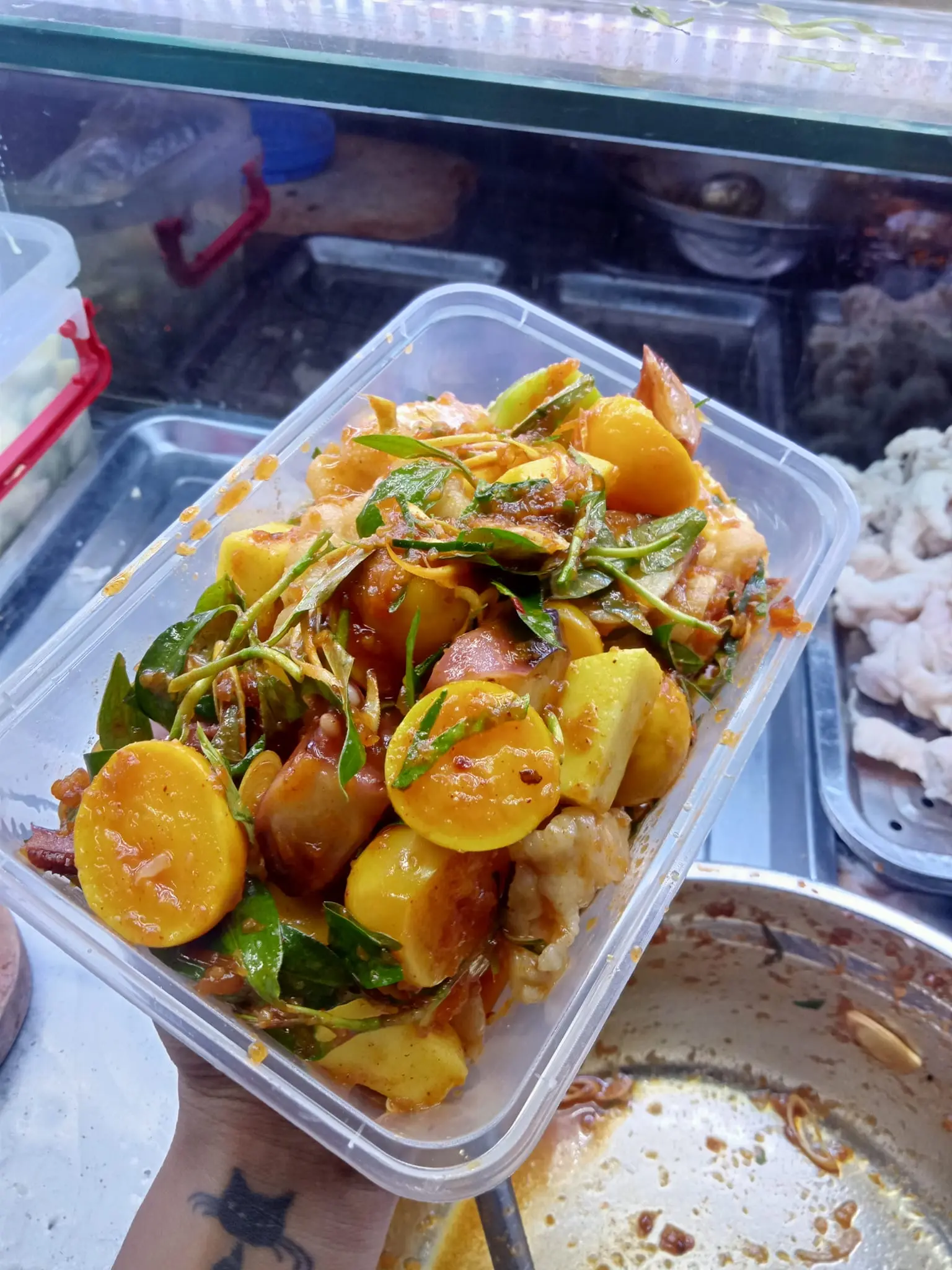 Hình ảnh CHÂN GÀ MIX TRỨNG NON