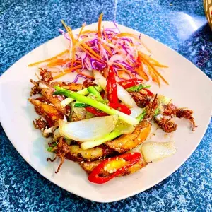 Hình ảnh Mực chiên mắm