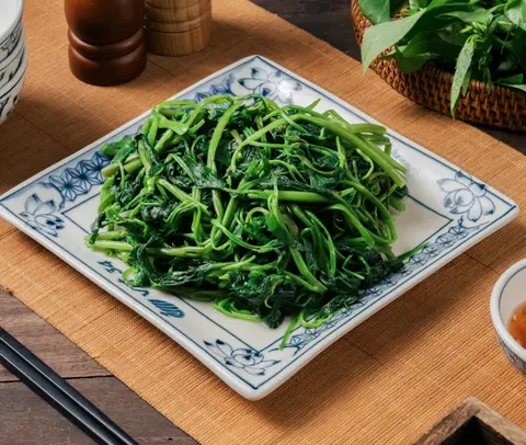 Hình ảnh Rau muống luộc
