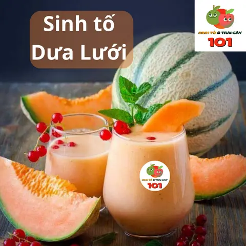 Hình ảnh Sinh tố dưa lưới