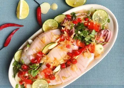 Hình ảnh Mực sốt thái