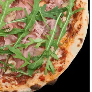 Hình ảnh Pizza đùi heo muối và rau rocket - Smoked prosciutto & rocket