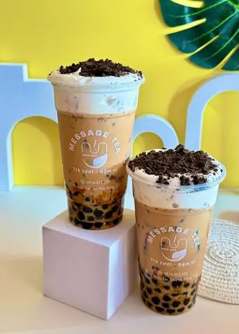 Hình ảnh Trà sữa kem oreo