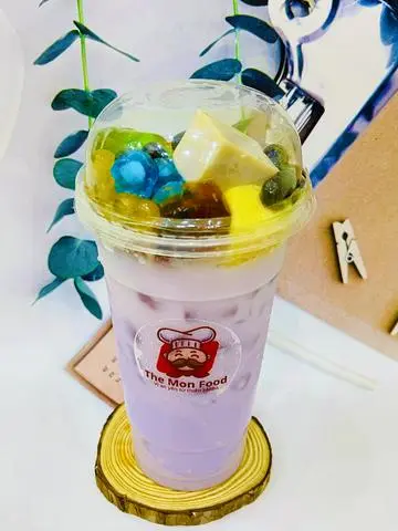 Hình ảnh Trà Sữa Khoai Môn Full Topping