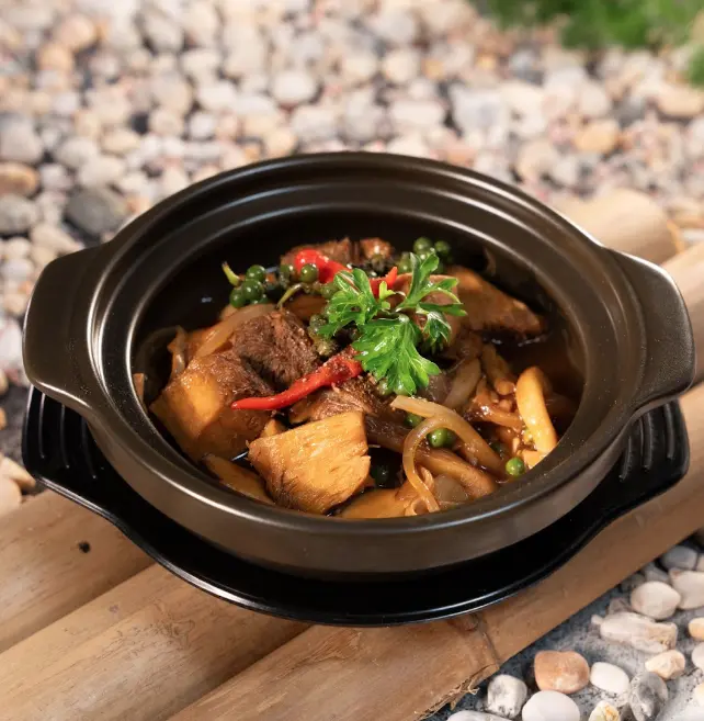 Hình ảnh Nấm Hầu Kho Tiêu Xanh