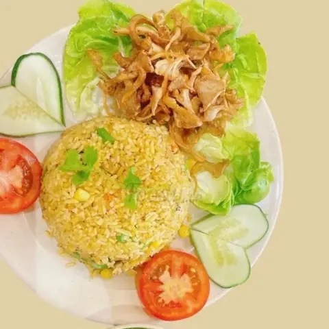 Hình ảnh Cơm chiên nấm bào ngư