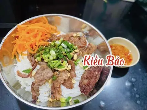 Hình ảnh Bún thịt nướng - nem nướng