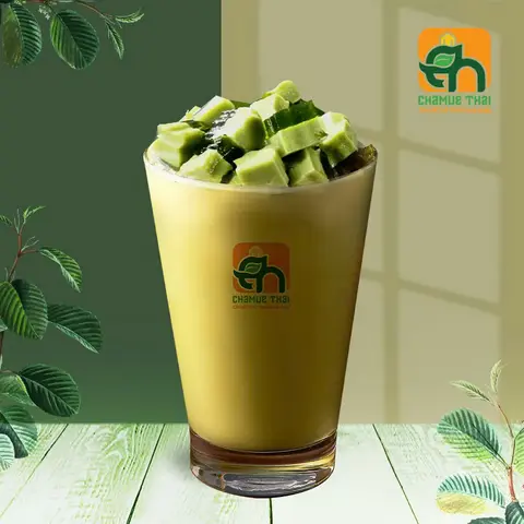Hình ảnh Trà sữa Thái xanh Chamue