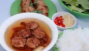 Hình ảnh Bún chả băm