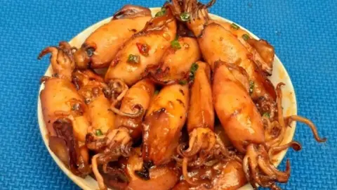 Hình ảnh Mực chiên mắm