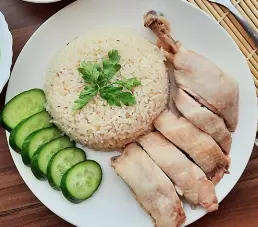 Hình ảnh Cơm đùi gà luộc