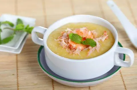 Hình ảnh Cháo dinh dưỡng tôm