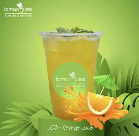 Hình ảnh Nước ép cam - Orange juice - J03