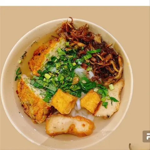 Hình ảnh Bánh canh chả cốm chay
