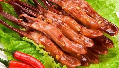 Hình ảnh Lưỡi vịt sốt vị giả cầy
