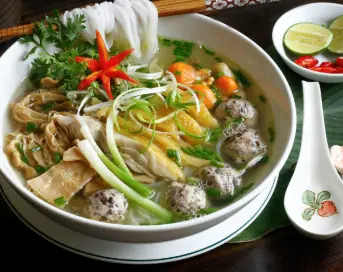 Hình ảnh Bún măng gà