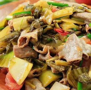 Hình ảnh Phèo non xào dưa