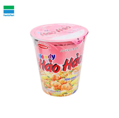 Hình ảnh Mì Ly Handy Hảo Hảo Tôm Chua Cay 67G