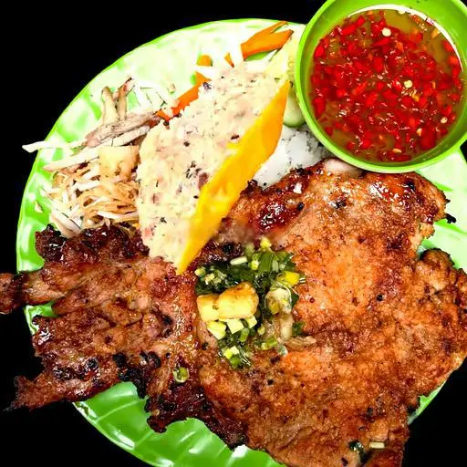 Hình ảnh Cơm sườn bì chả
