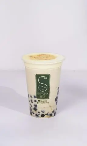 Hình ảnh Trà sữa ô long nhài kem trứng