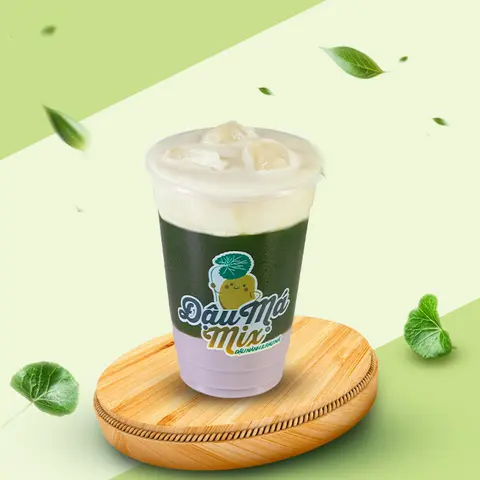 Hình ảnh Rau Má Khoai Môn Sữa Dừa (L)